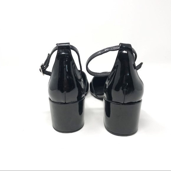Jeffrey Campbell Patent Leather Block Heels Black - Picture 6 of 10